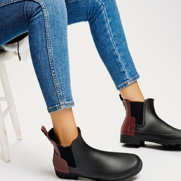 hunter chelsea refined boots